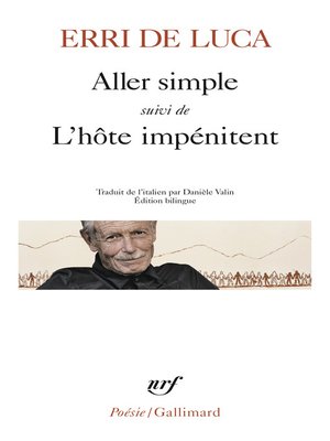 cover image of Aller simple suivi de L'hôte impénitent